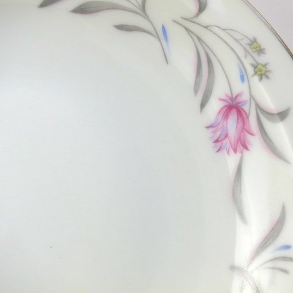 Set of 4 Vintage Meito MERINO Rim Soup Bowls 7 3/4 Inch Japan Porcelain China - Picture 3 of 4